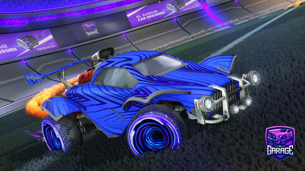 A Rocket League car design from Louissmids2008