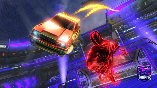 A Rocket League car design from rishyy