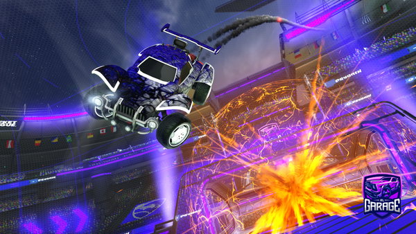 A Rocket League car design from ajonk08