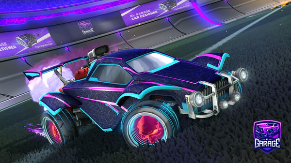 A Rocket League car design from Synat