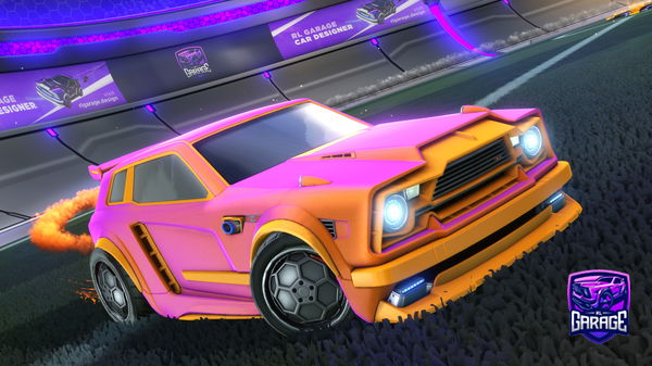 A Rocket League car design from StingyHornet