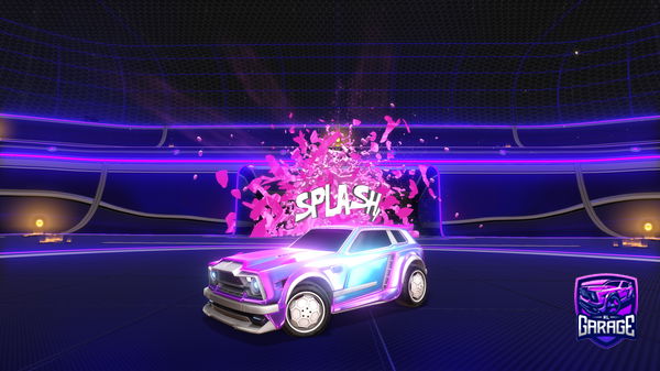 A Rocket League car design from Thomynoue