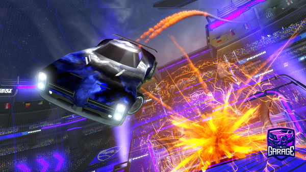 A Rocket League car design from FSCdoggy