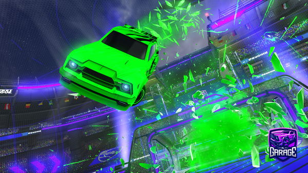 A Rocket League car design from FLIXYNO