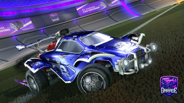 A Rocket League car design from TeamJW