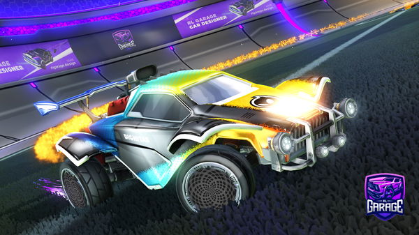 A Rocket League car design from joschari