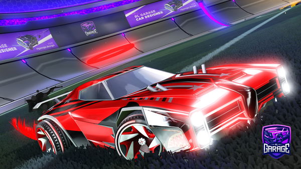 A Rocket League car design from NebbzulaYT