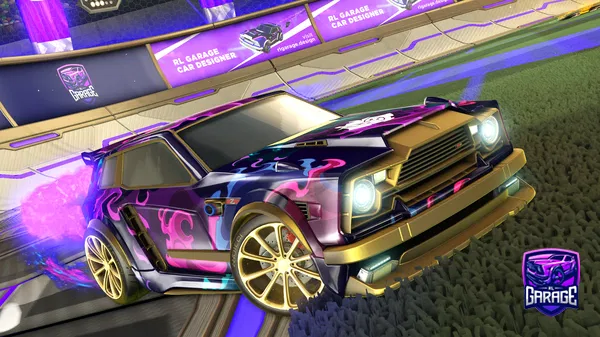 A Rocket League car design from LlabmuG