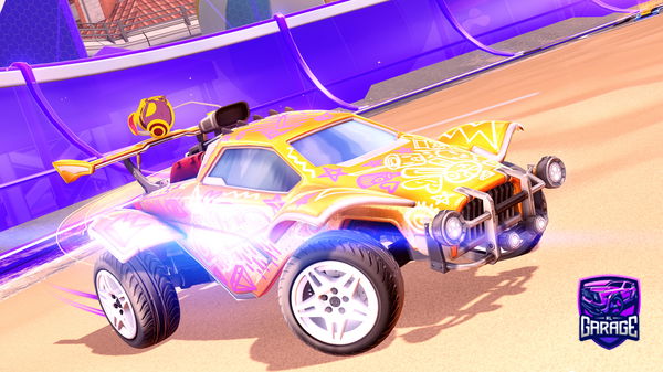 A Rocket League car design from Olo_27