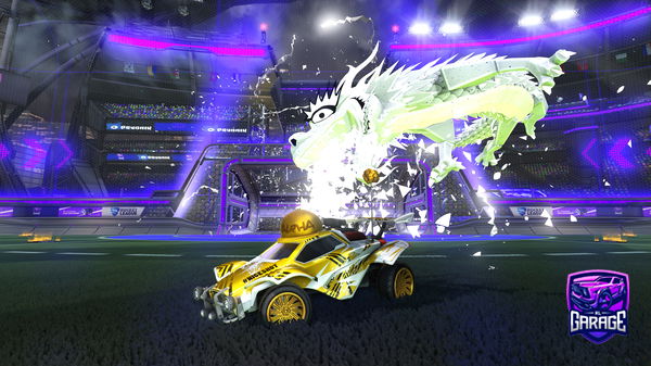 A Rocket League car design from StartixLego