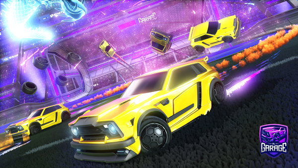 A Rocket League car design from DINIZINHGAMEPLAY
