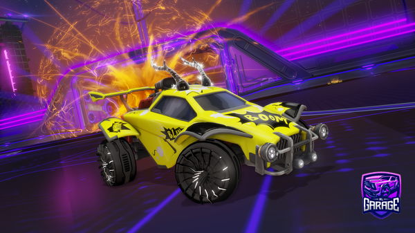 A Rocket League car design from Dessat