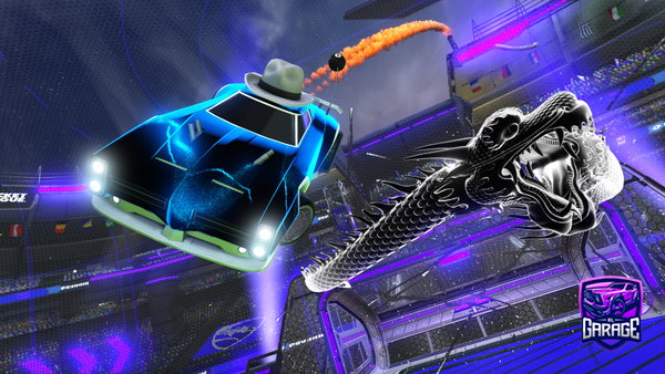 A Rocket League car design from Xaviqxaviq