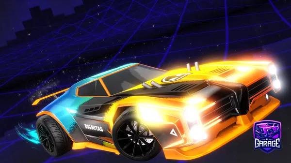 A Rocket League car design from monkeytoucher101