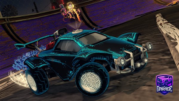 A Rocket League car design from Apparently_GOATed