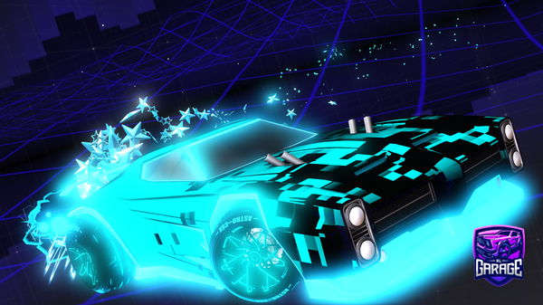 A Rocket League car design from rlperson12354