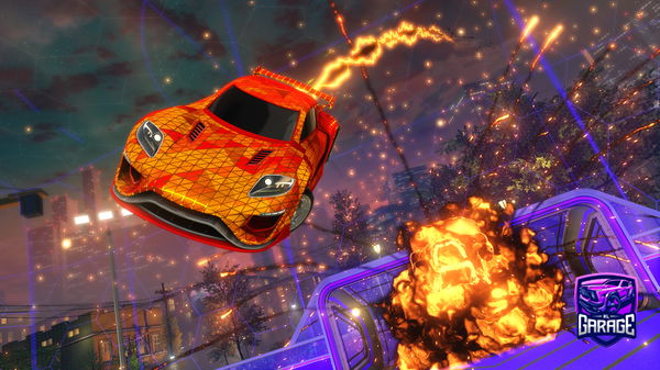 A Rocket League car design from Apexdodo