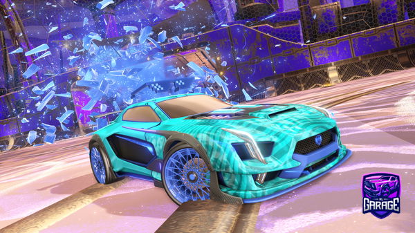 A Rocket League car design from MakakaSaratovskaya