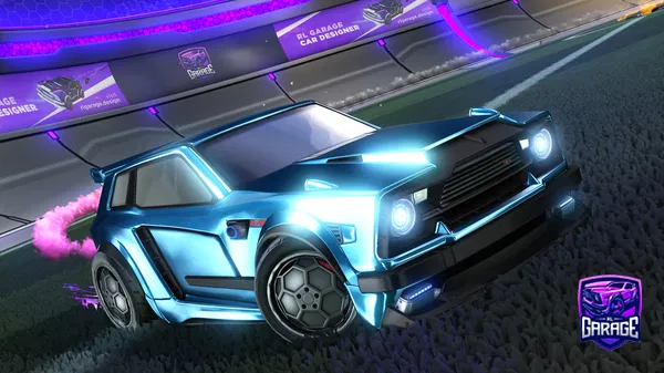 A Rocket League car design from vxflx