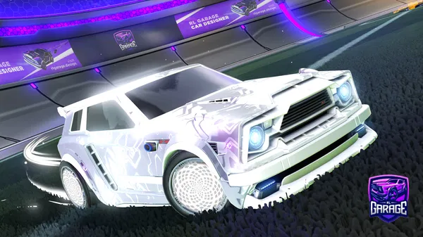 A Rocket League car design from Mysterioepic