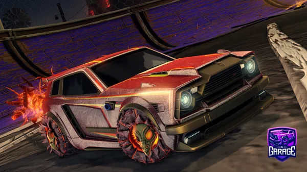 A Rocket League car design from r3apzz