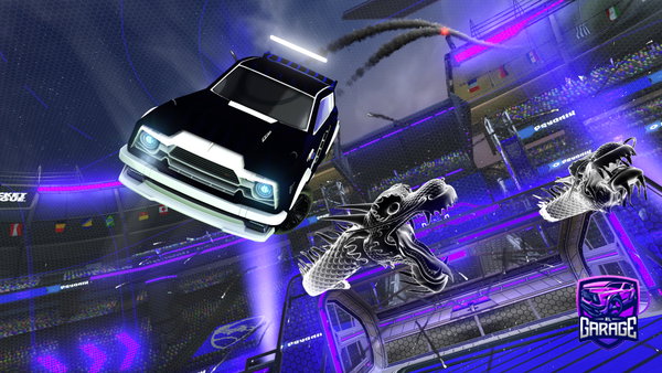 A Rocket League car design from Marblemaestro