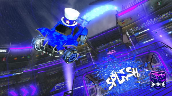 A Rocket League car design from OtterZG