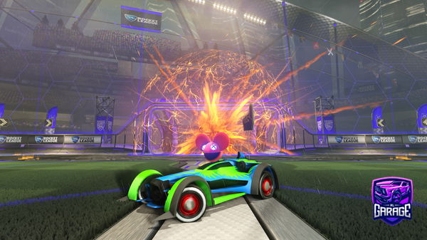 A Rocket League car design from Beeyd