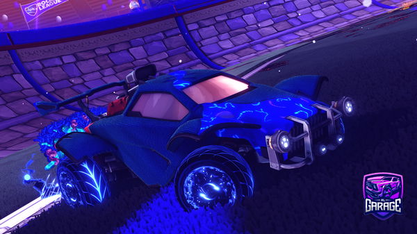 A Rocket League car design from -V3N0M-