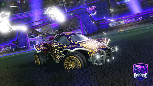 A Rocket League car design from PoggoDoggo