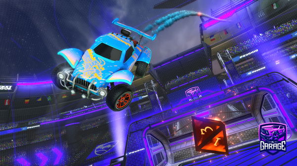 A Rocket League car design from Charlieplayz_RL