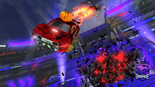 A Rocket League car design from FIREBALL16