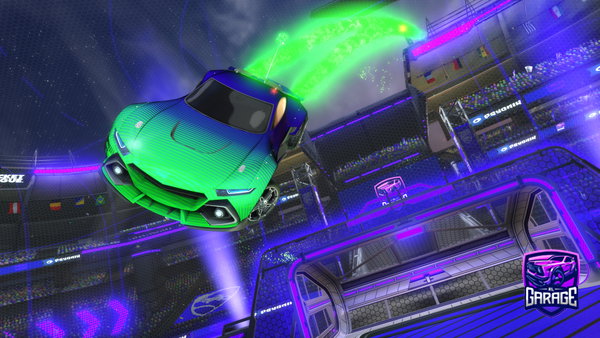 A Rocket League car design from ZeirShingenSN