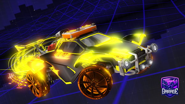 A Rocket League car design from irosario78