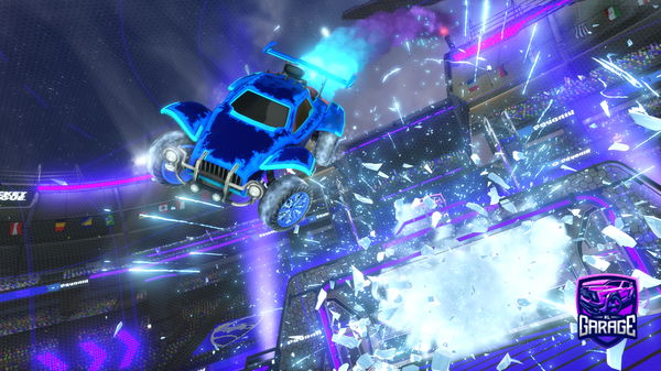 A Rocket League car design from Puffylattice948