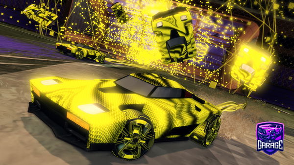 A Rocket League car design from Feral_Crab