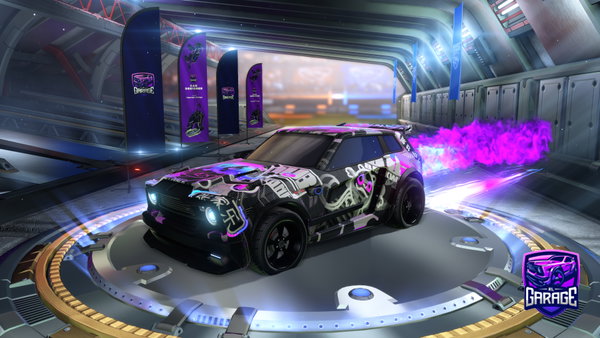A Rocket League car design from Unpluggt