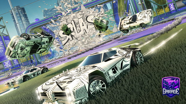 A Rocket League car design from TiedGold3618