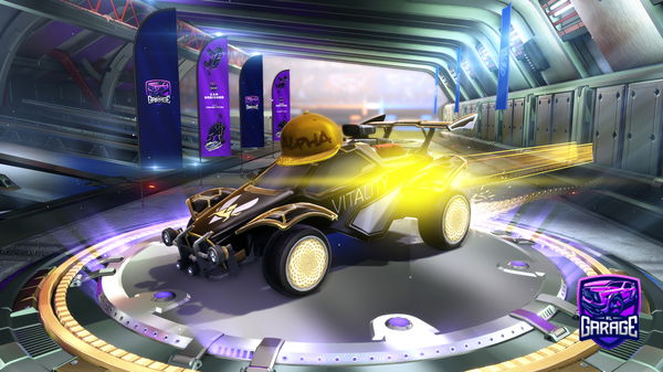 A Rocket League car design from huntss08