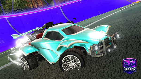 A Rocket League car design from ctj6