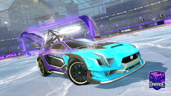 A Rocket League car design from MagicWolf95