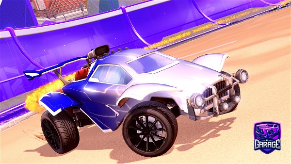 A Rocket League car design from DESTROYER786withadash