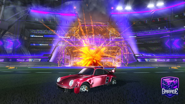A Rocket League car design from Z4CHM
