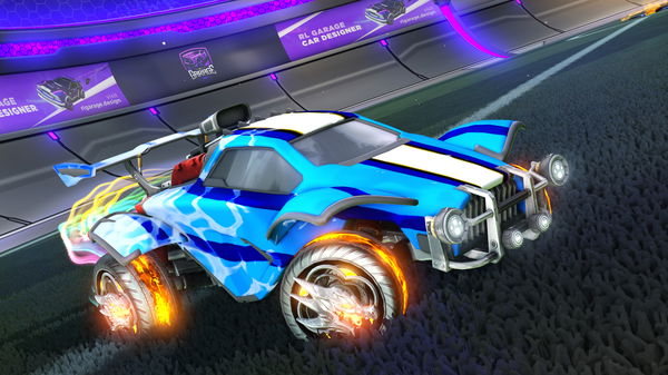 A Rocket League car design from bibou41