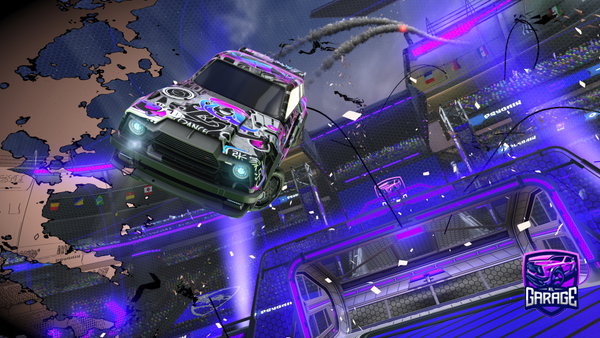 A Rocket League car design from oatinator