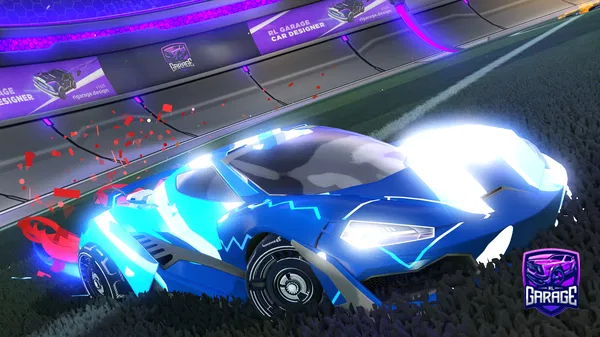 A Rocket League car design from Shooteo2313