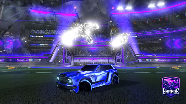 A Rocket League car design from BigShowboat