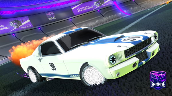 A Rocket League car design from Tiktokwinterfs