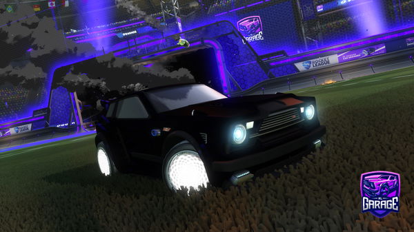 A Rocket League car design from OnboardComb