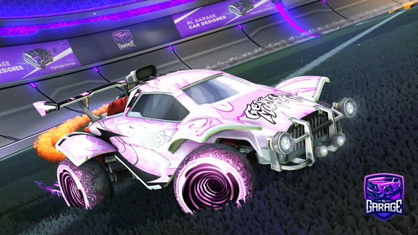 A Rocket League car design from Leviyael12345